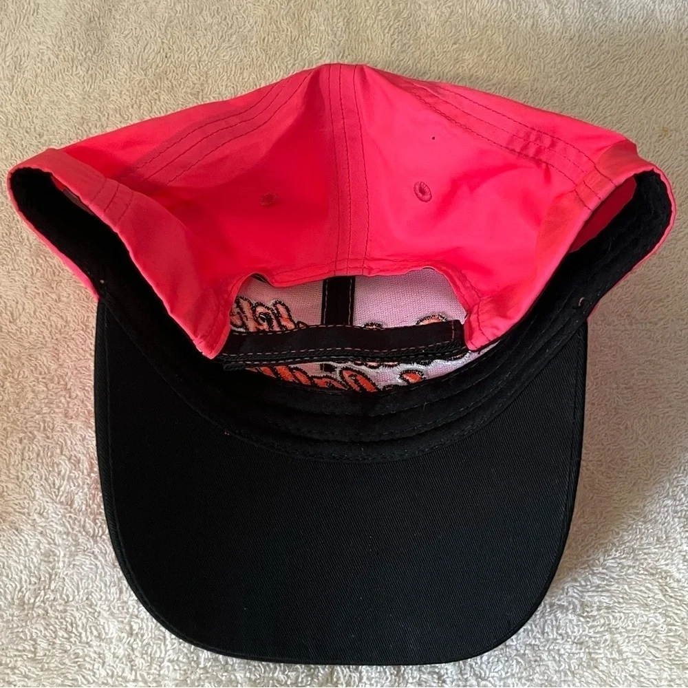 Galveston Island Girl's Adjustable Pink Beach Cap